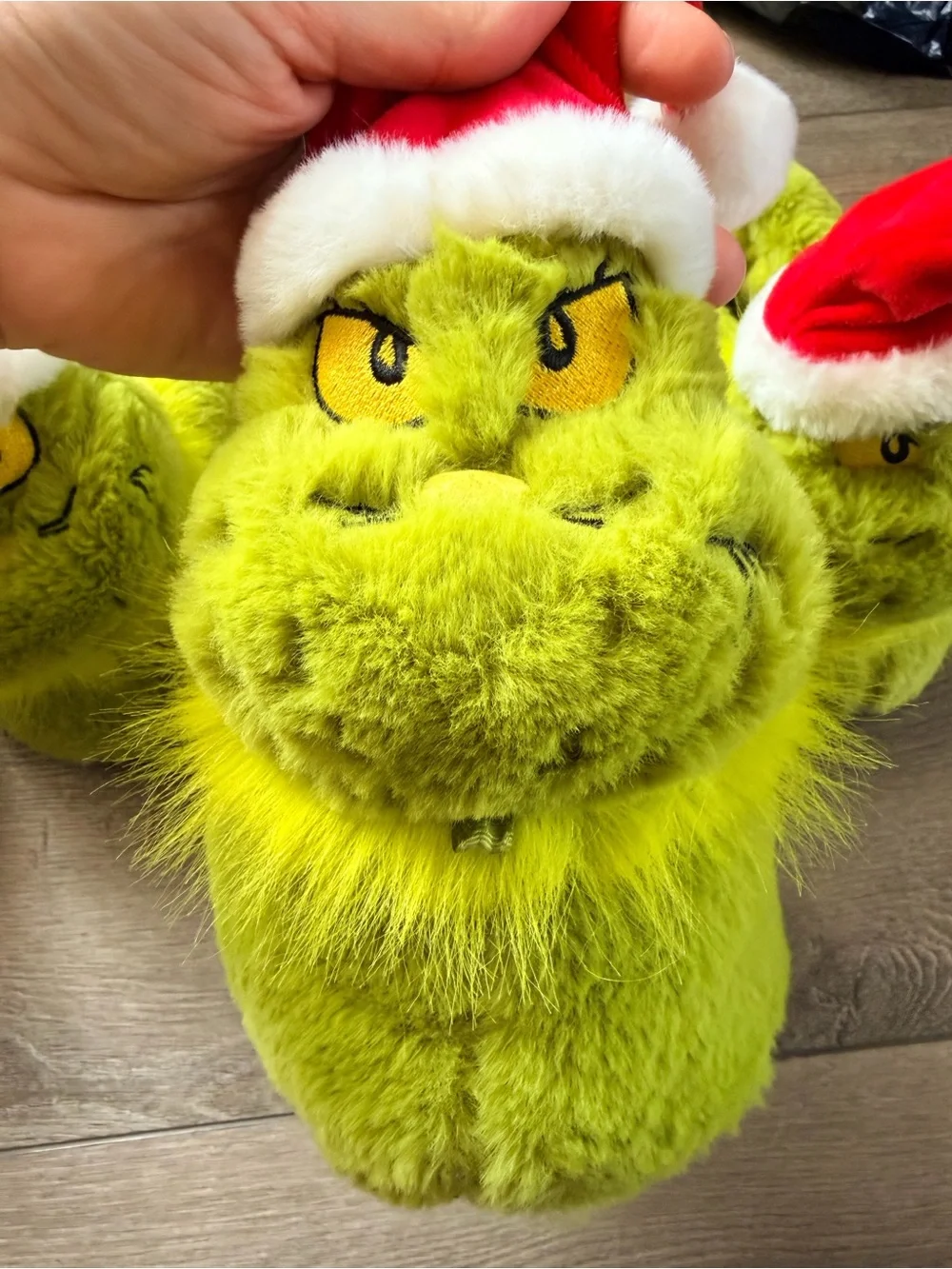 The Grinch Plush Holiday Slipper - Green